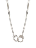 Cuffed Silver Necklace - Sugar NY