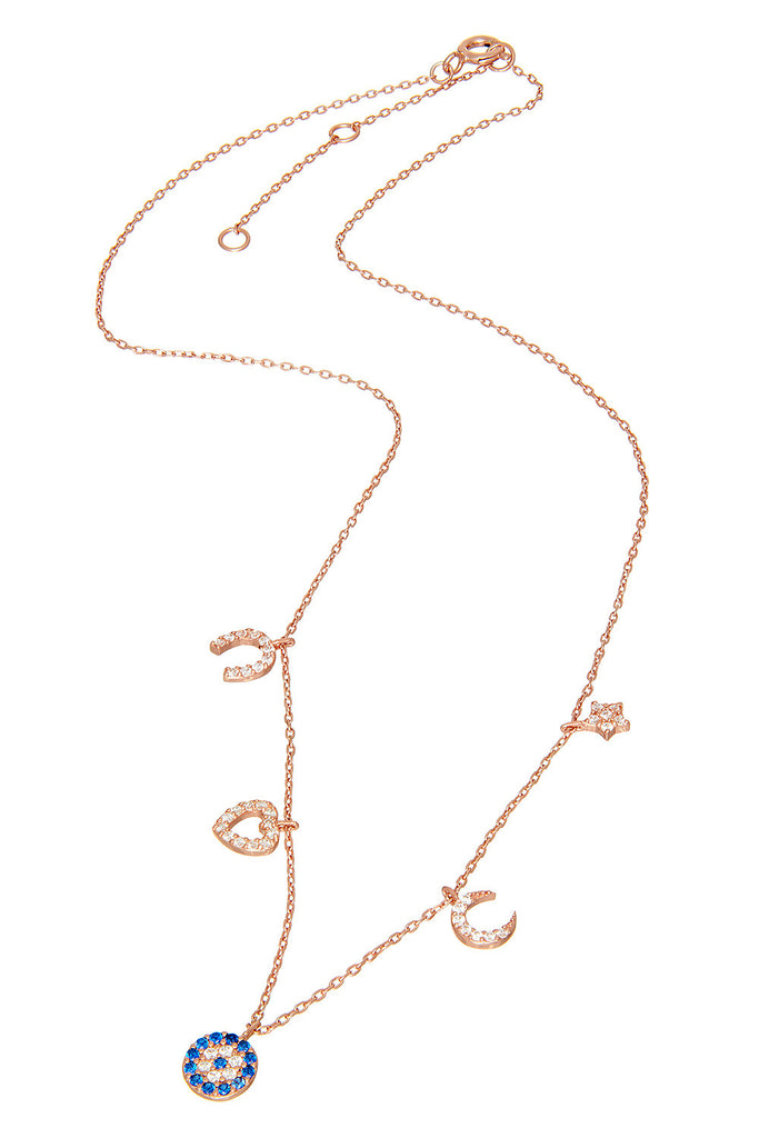 Sterling Charm Gold Necklace - Sugar NY