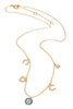 Sterling Charm Gold Necklace - Sugar NY