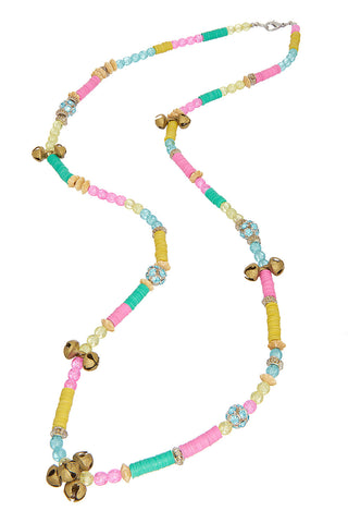Sprinkled Button Necklace