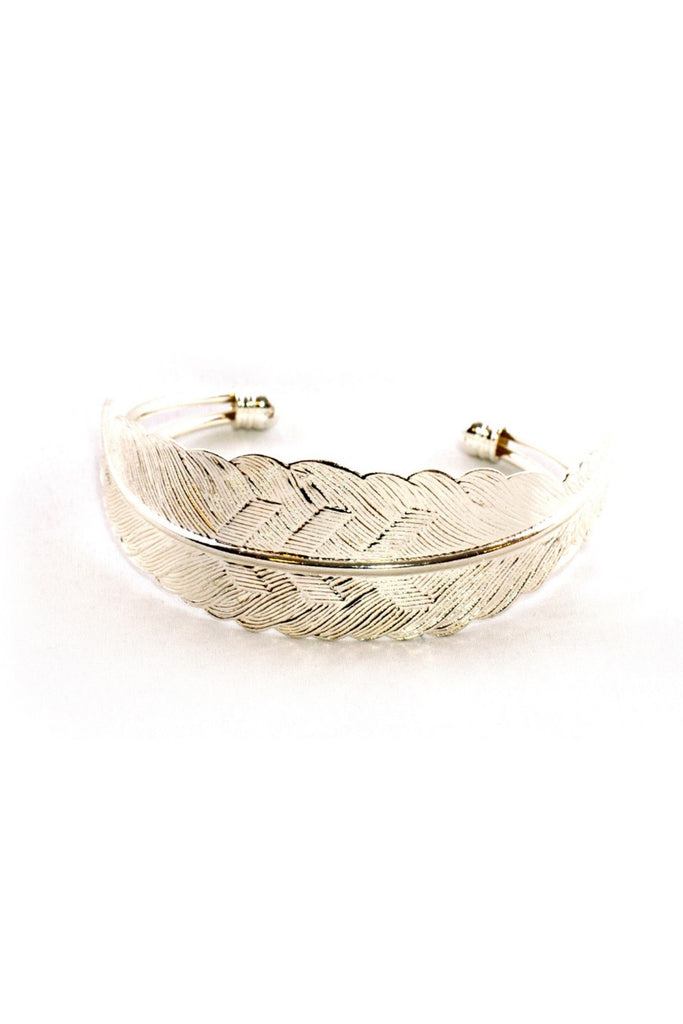 Sweet Feather Gold Cuff - Sugar NY