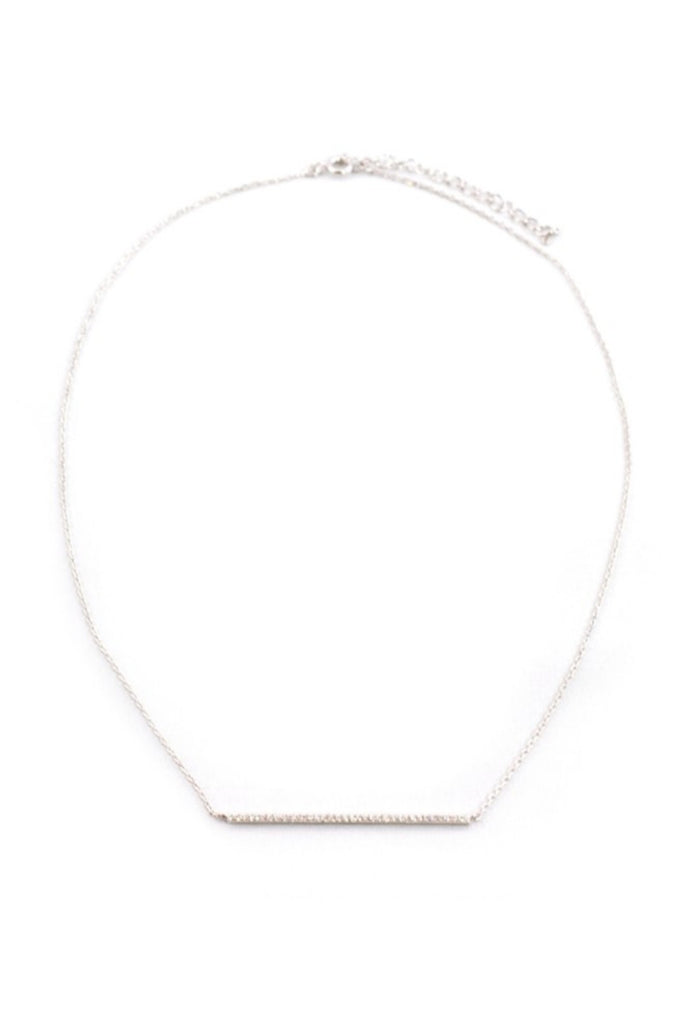 Sprinkled Bar Gold Necklace - Sugar NY