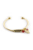 Candi Cane Gold Bracelet - Sugar NY