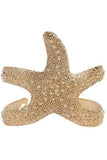Starfish Crunch Gold Cuff - Sugar NY