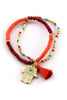 Gummi Hamsa Red Bracelet - Sugar NY