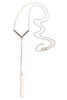 Sprinkled Drop Gold Necklace - Sugar NY